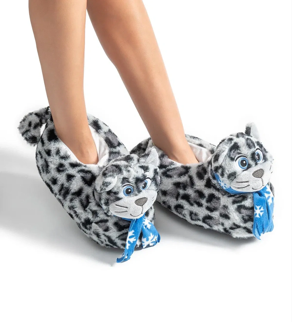 Twigy Miyav Kadın Hayvanlı Panduf Gri 36/41 model görseli