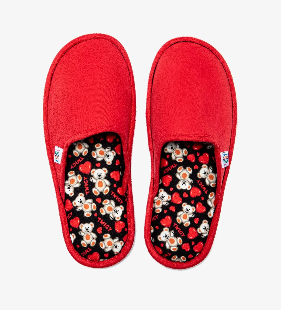 Twigy Amore Kadın Ev Terliği Kırmızı 36/41 model görseli