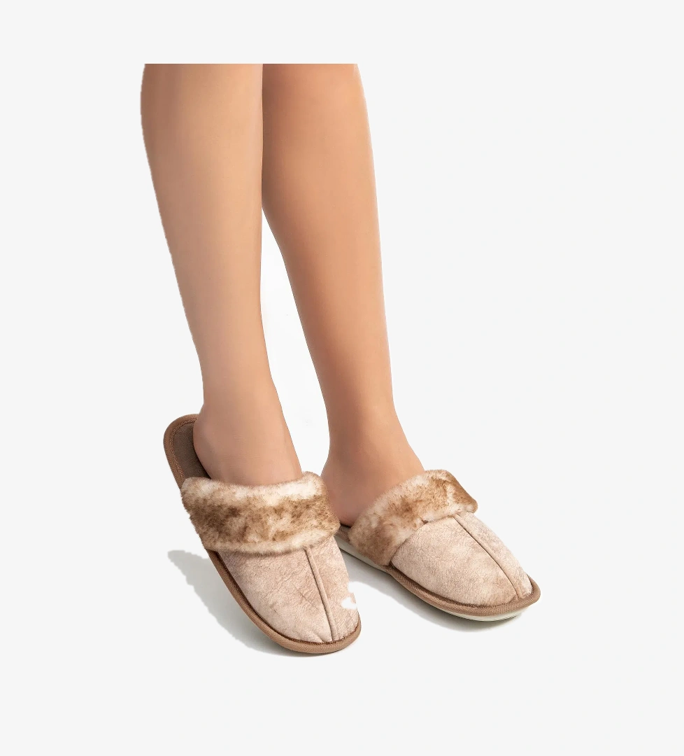 Sonia Kadın Ev Terliği Kahverengi 37/41 - Görsel 1