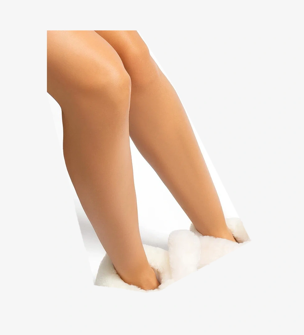 Raby Kadın Hayvanlı Panduf Beyaz 36/41 - Görsel 1