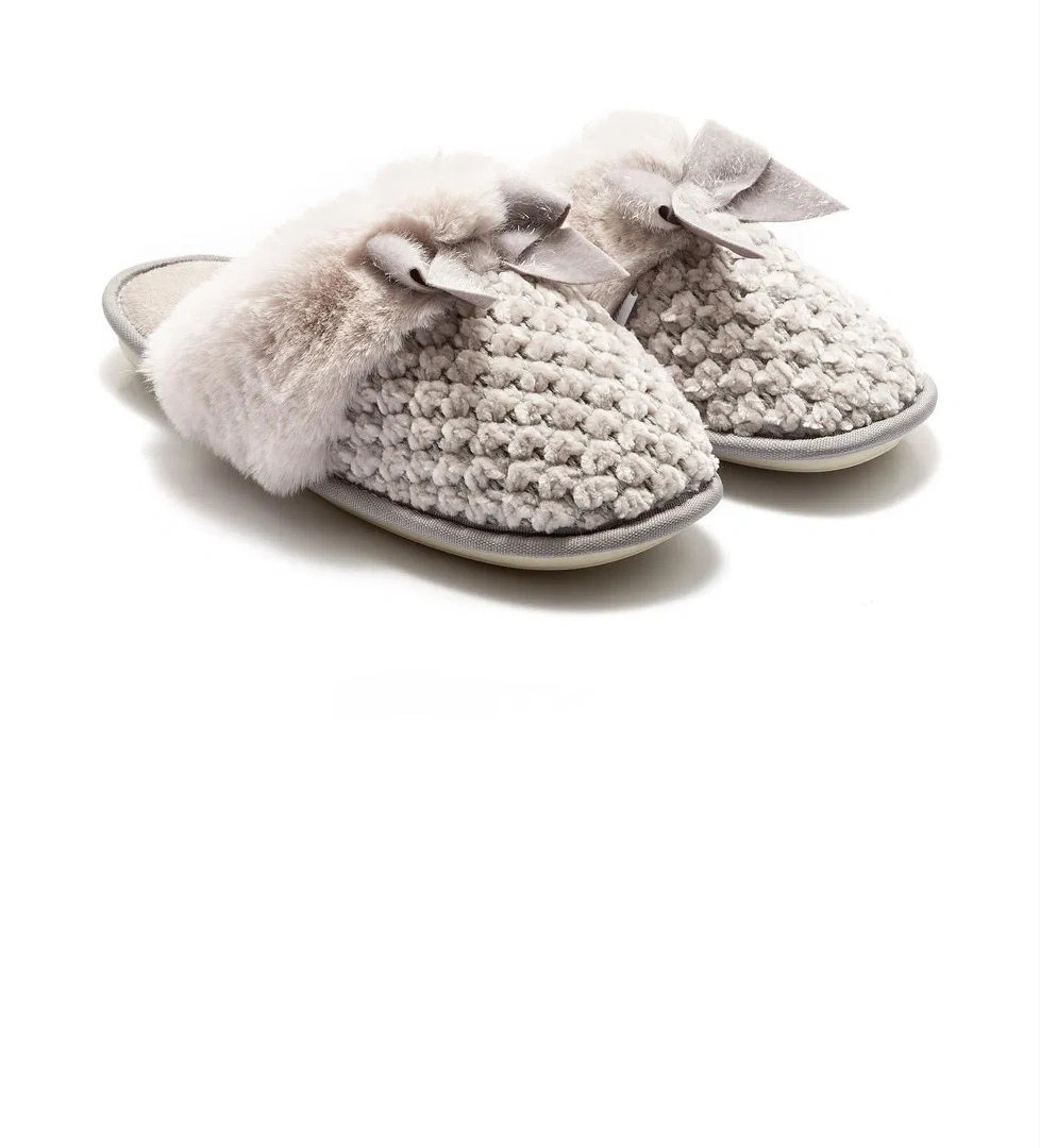 Ankita Kadın Ev Terliği Gri 36/41