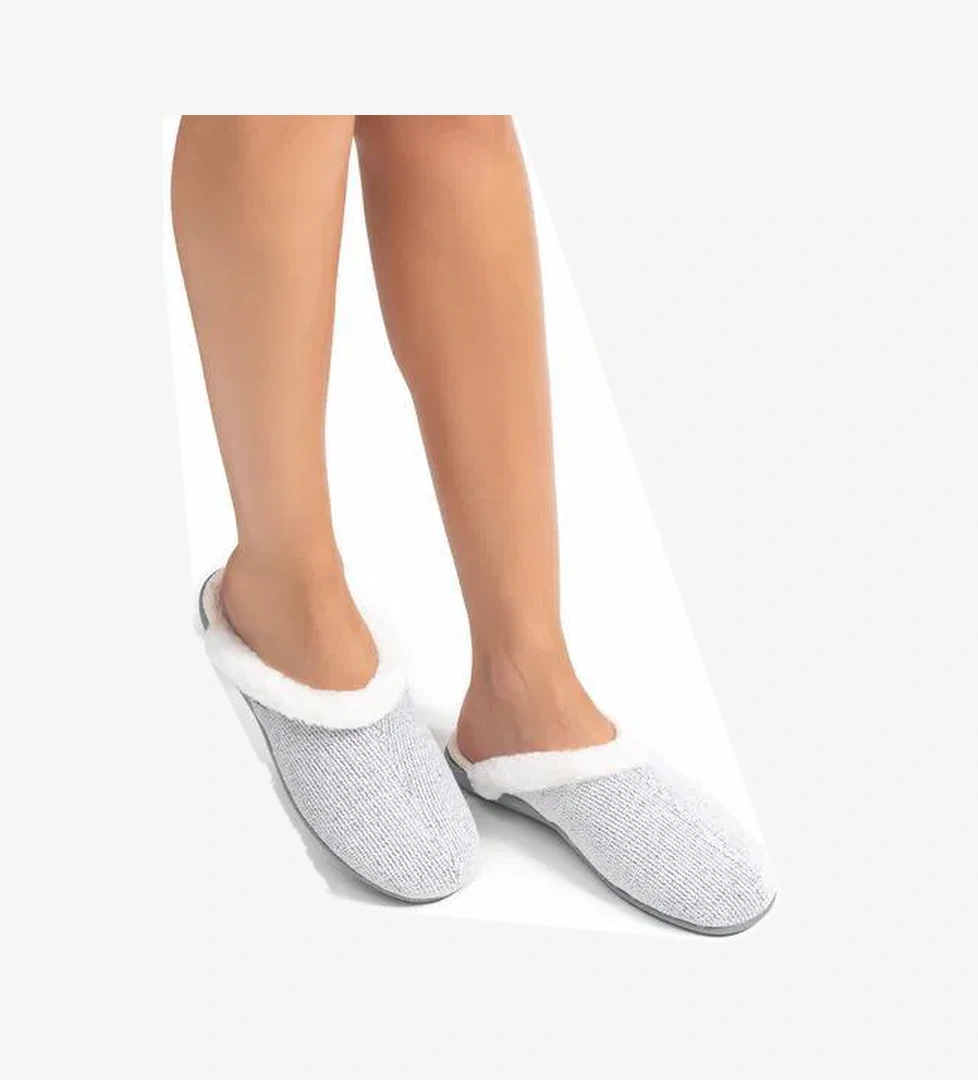 Carla Kadın Ev Terliği Gri 36/41 - Görsel 1