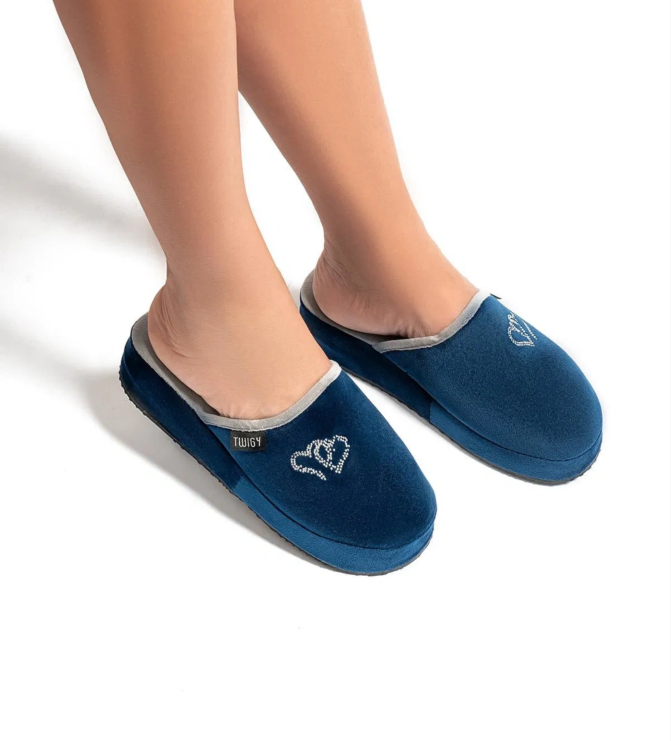 Twigy Lovely Kadın Ev Terliği Lacivert 36/40 model görseli