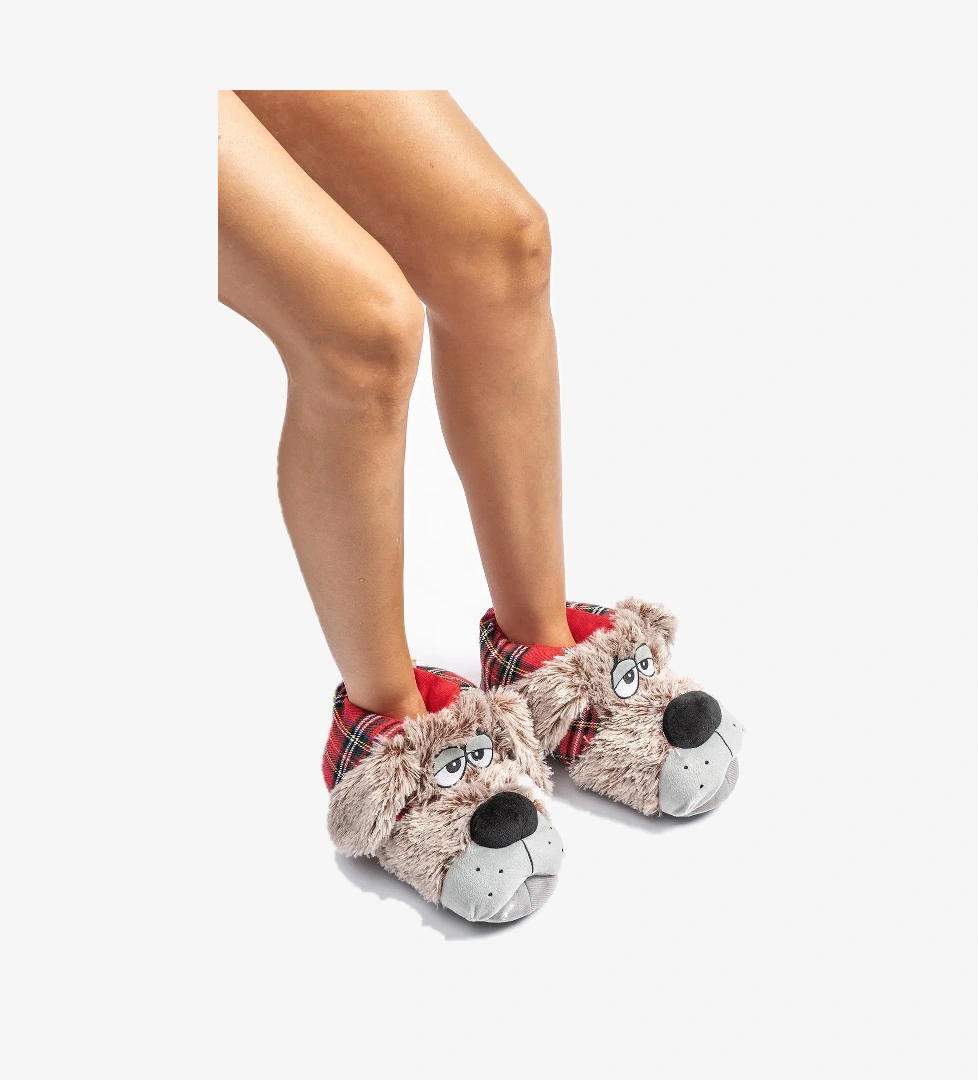 Twigy Yori Kadın,Garson Boy Hayvanlı Panduf Gri 36/41 model görseli