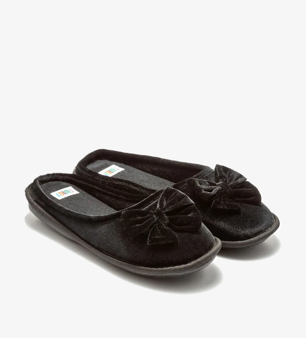 Leila Kadın Ev Terliği Siyah 36/41 - Görsel 1