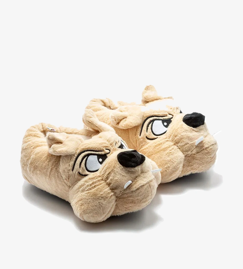 Cane Kadın,Garson Boy Hayvanlı Panduf Bej 33/38 - Görsel 1