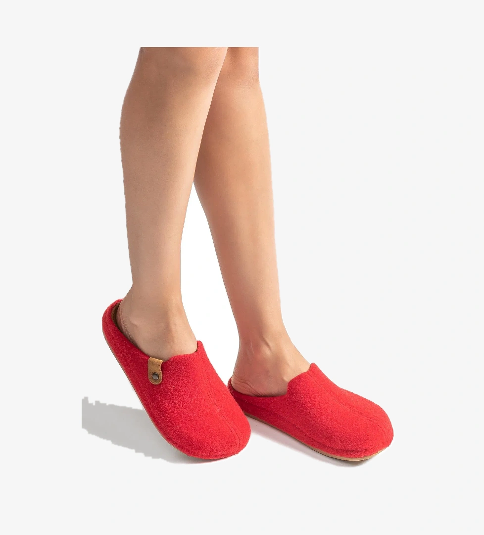 Teina Kadın Ev Terliği Kırmızı 36/40 - Görsel 1