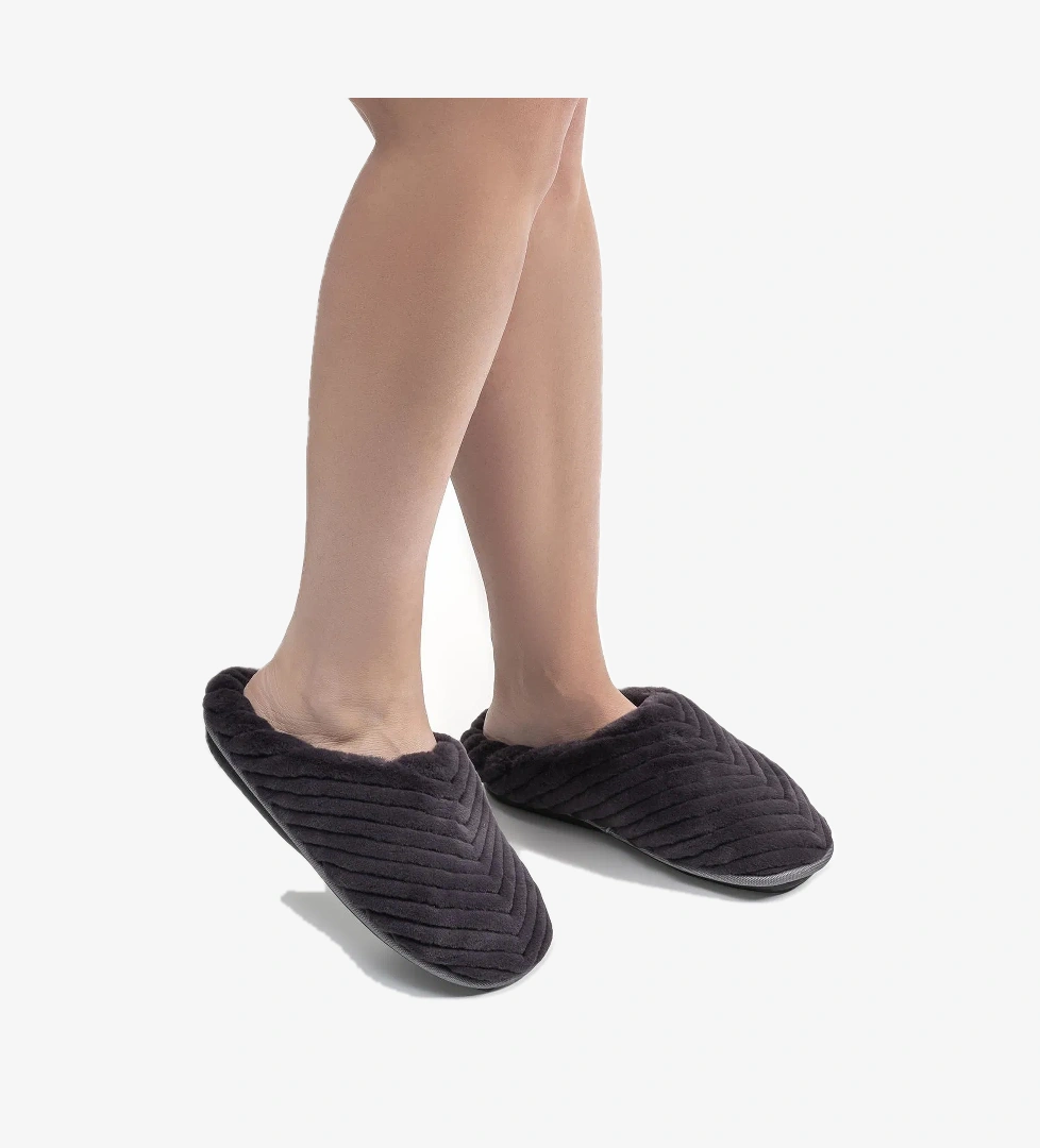 Jale Kadın Ev Terliği Gri 36/41 - Görsel 1