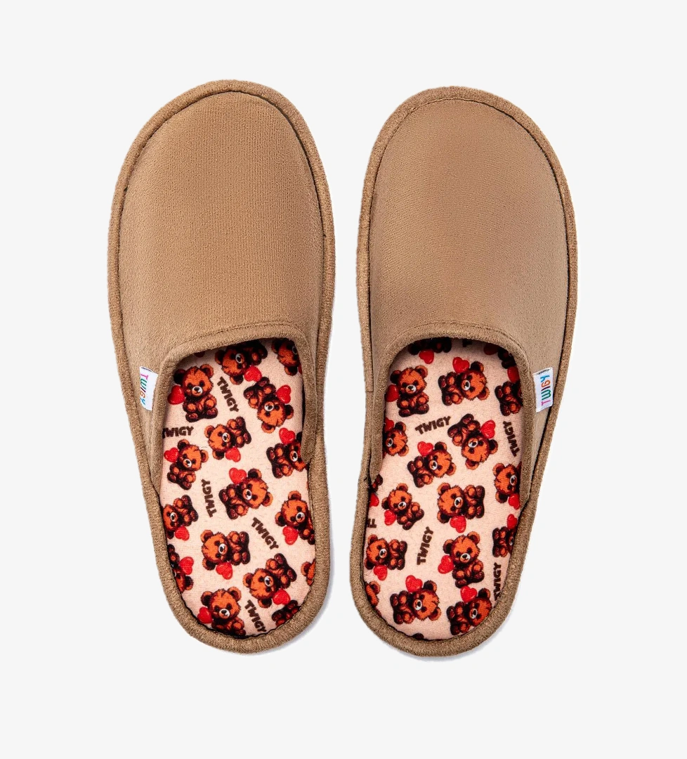 Amore Kadın Ev Terliği Bej 36/41 - Görsel 1