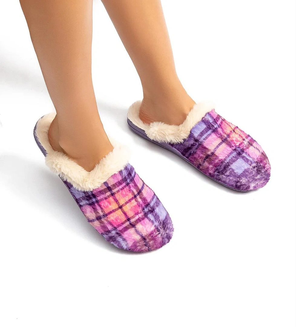 Alda-2 Kadın Ev Terliği Mor 36/41 - Görsel 1