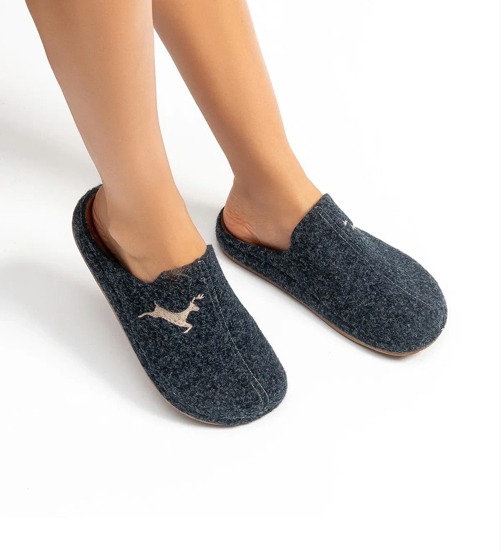 Bambi Kadın Ev Terliği Lacivert 36/40 - Görsel 1