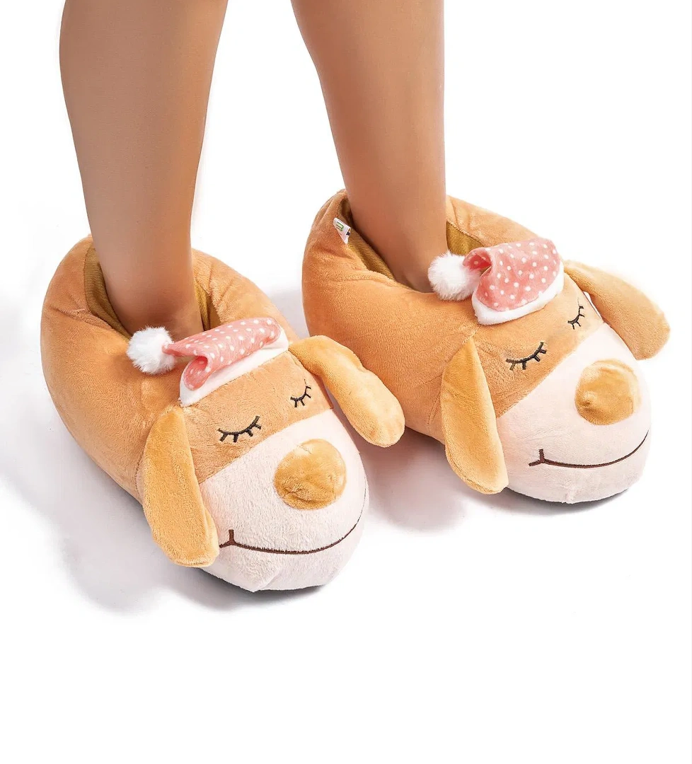 Twigy Dormo Kadın Hayvanlı Panduf Bej 36/41 model görseli