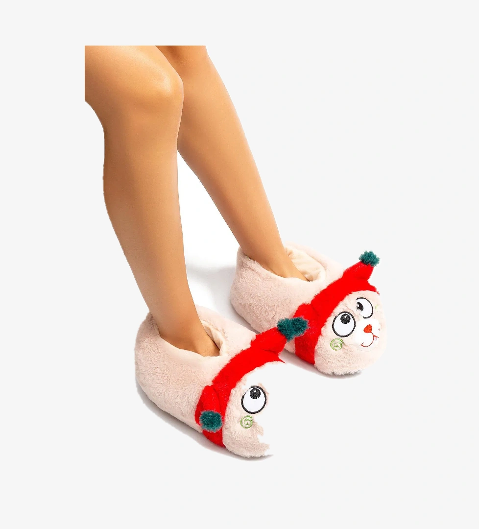 Twigy Pasy Kadın Hayvanlı Panduf Bej 36/41 model görseli