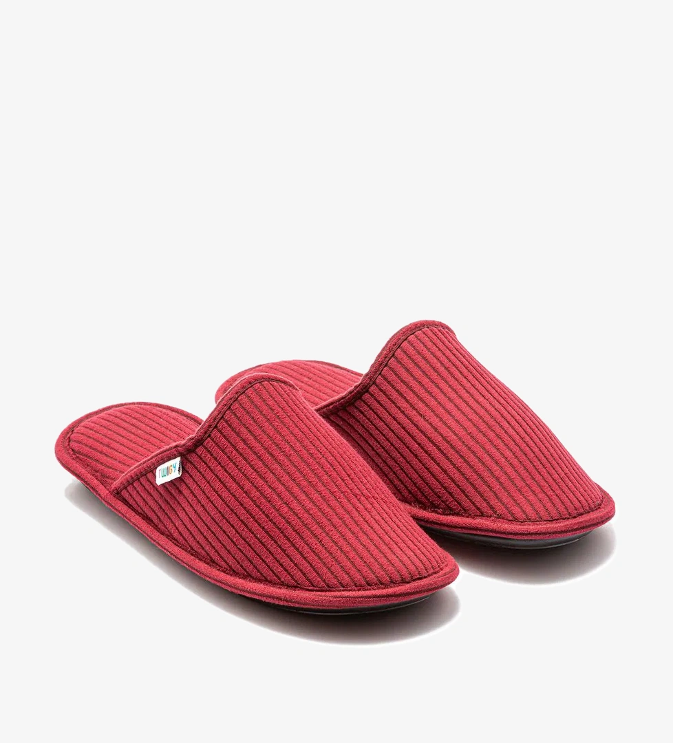 Meri Kadın Ev Terliği Bordo 36/41 - Görsel 1