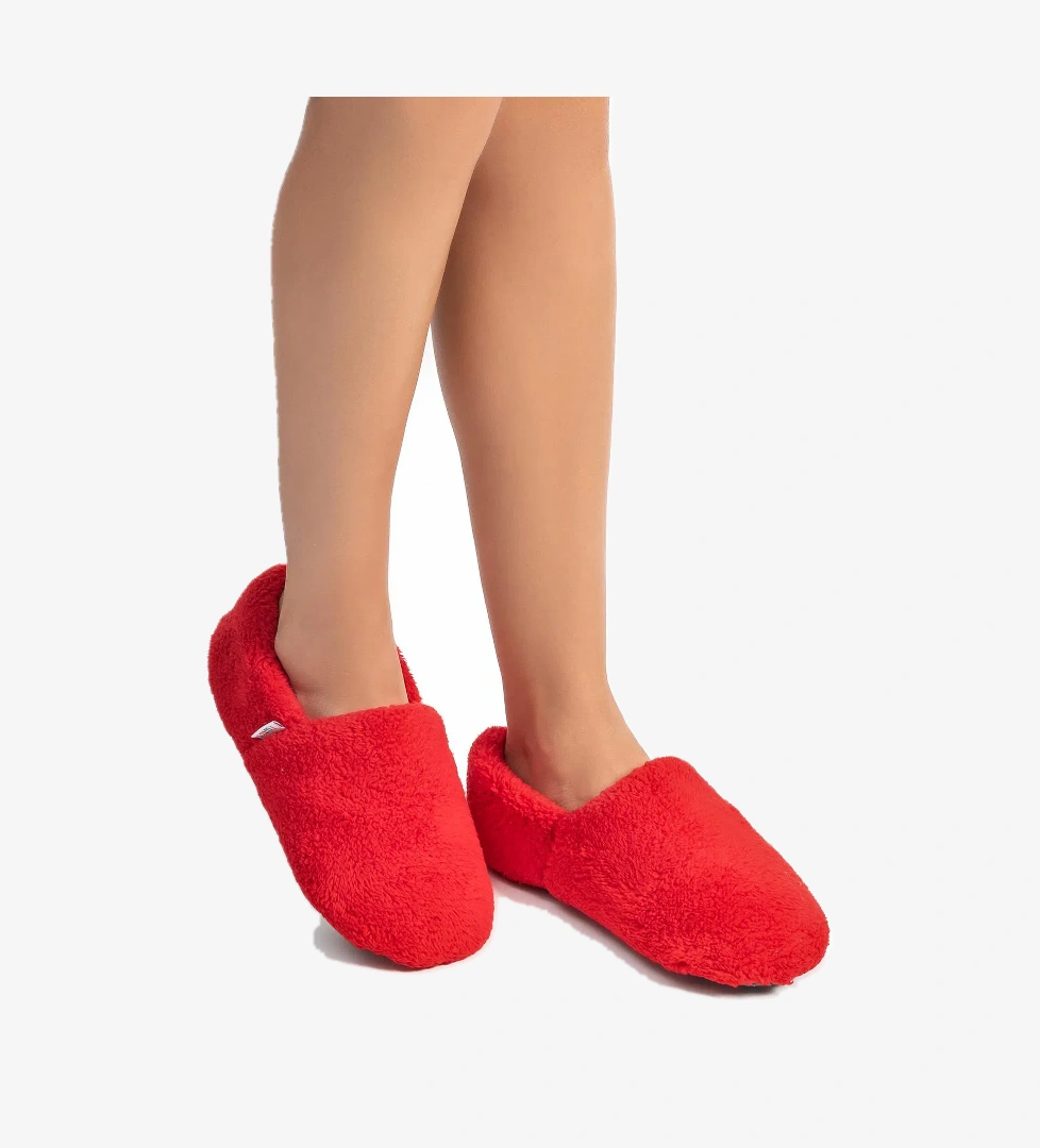 Cool Kadın Ev Ayakkabısı Kırmızı 35/40 - Görsel 1