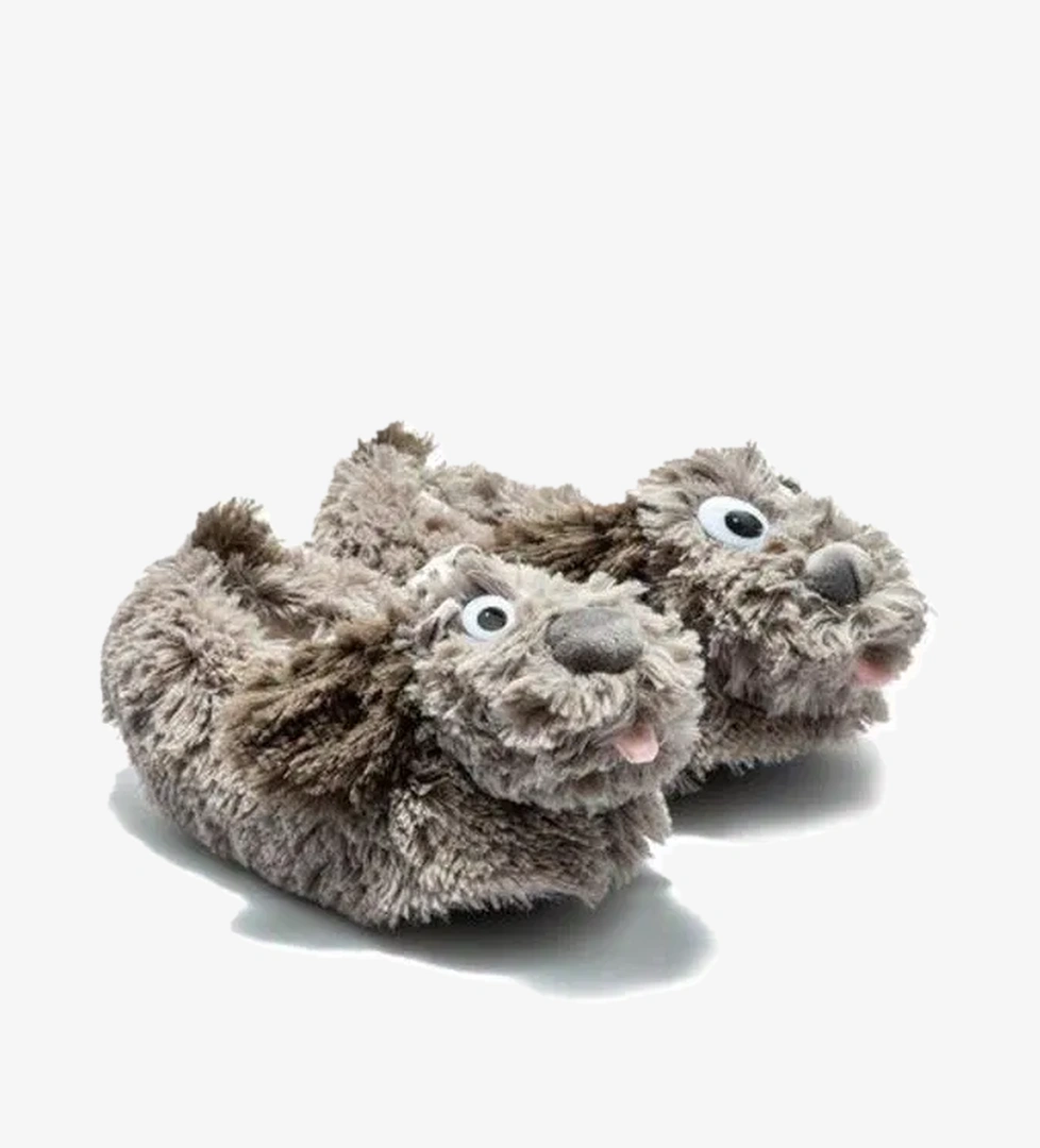 Twigy Malti Kadın,Garson Boy Hayvanlı Panduf Gri 33/38 model görseli