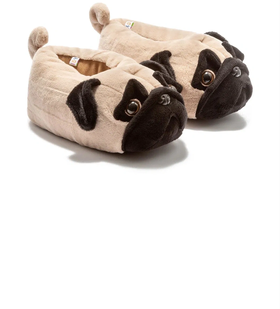 Dea Kadın,Garson Boy Hayvanlı Panduf Siyah 36/41 - Görsel 1