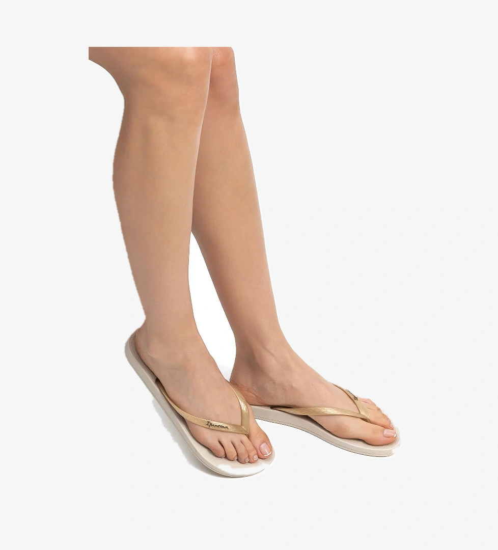 Anatomica Kadın Parmak Arası Terlik Altın Bej 35/42 - Görsel 1