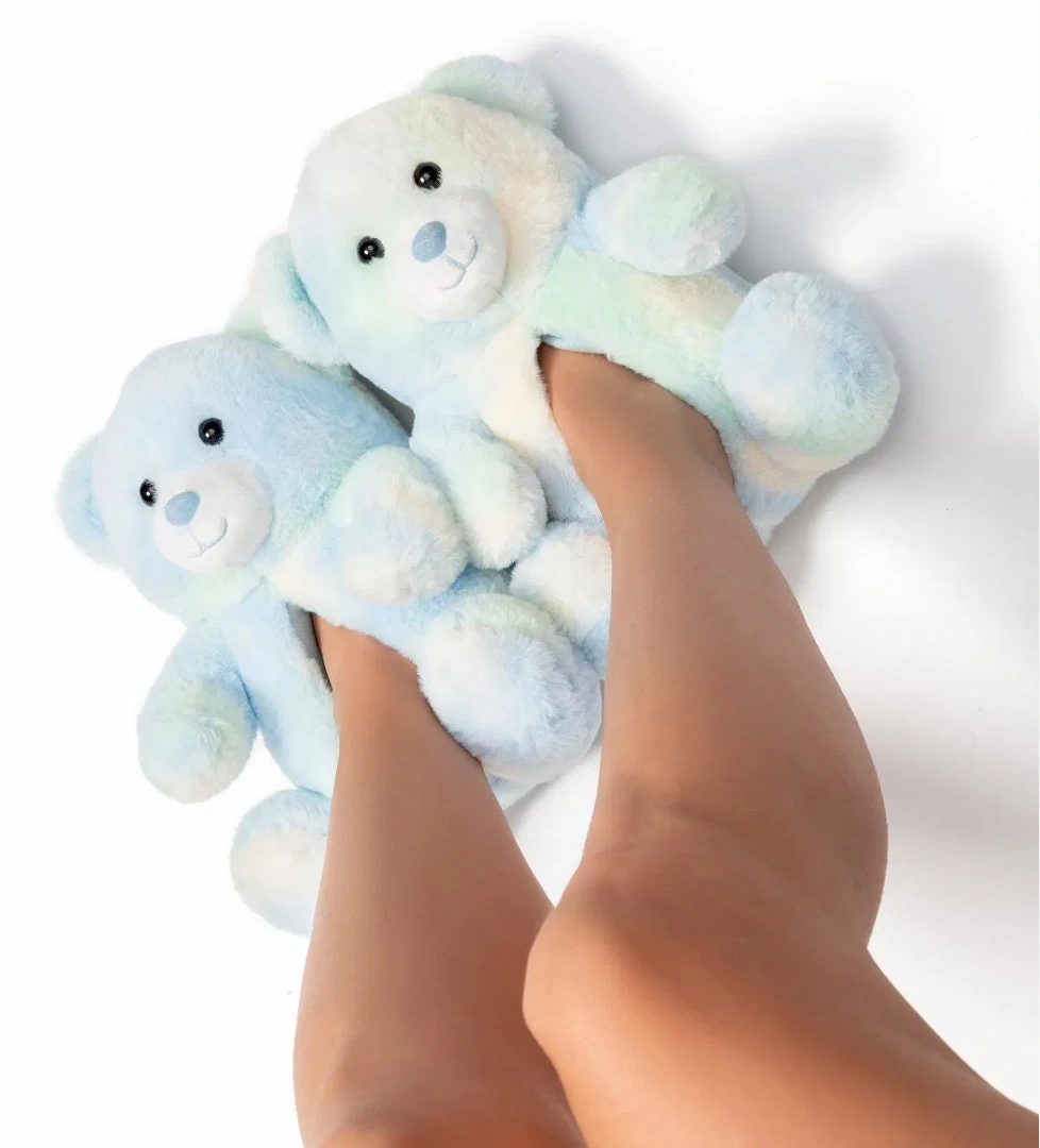 Yogi Kadın Hayvanlı Panduf Mavi 36/41 - Görsel 1