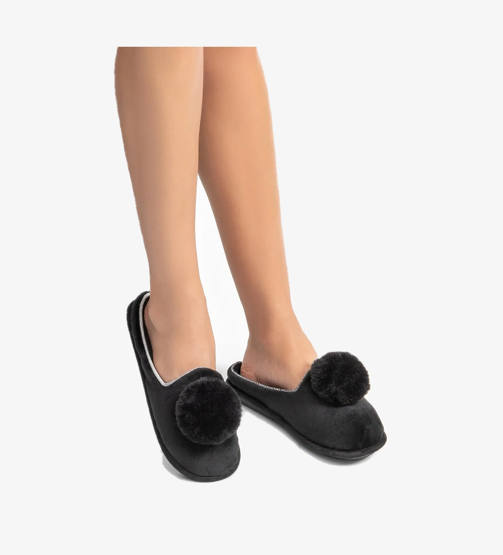 Twigy Lori Kadın Ev Terliği Siyah 37/41 model görseli