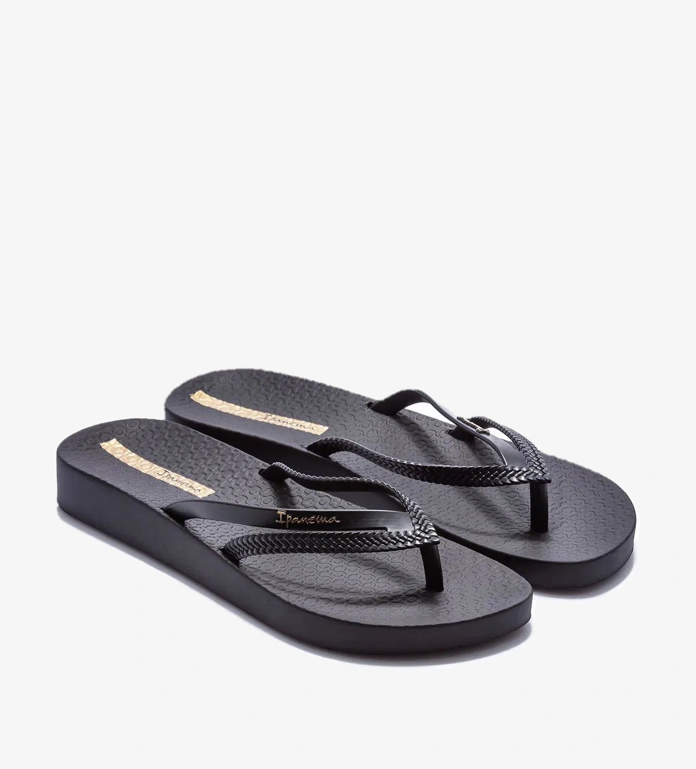 Bossa Soft Kadın Parmak Arası Terlik Siyah 35/42 - Görsel 1