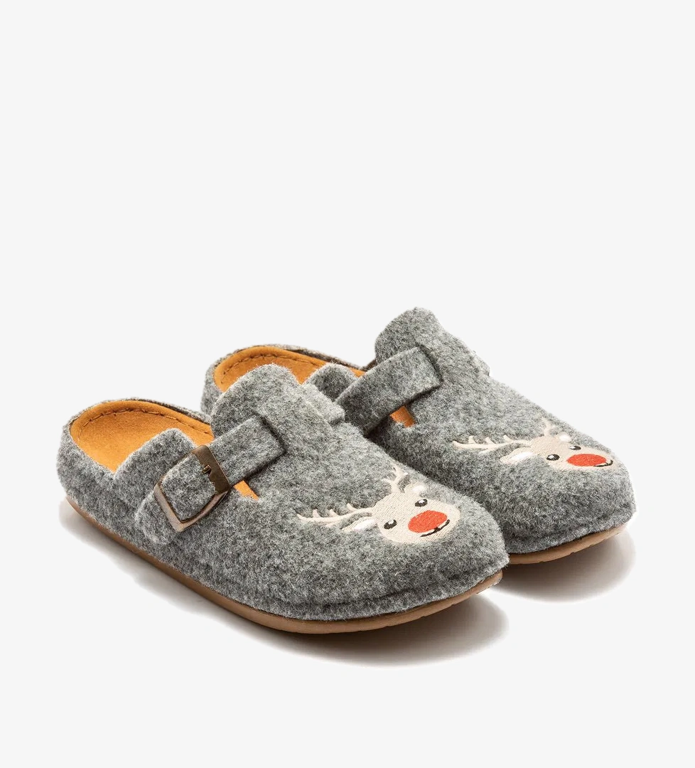 Ren Kadın, Garson Boy Ev Terliği Gri 36/40 - Görsel 1