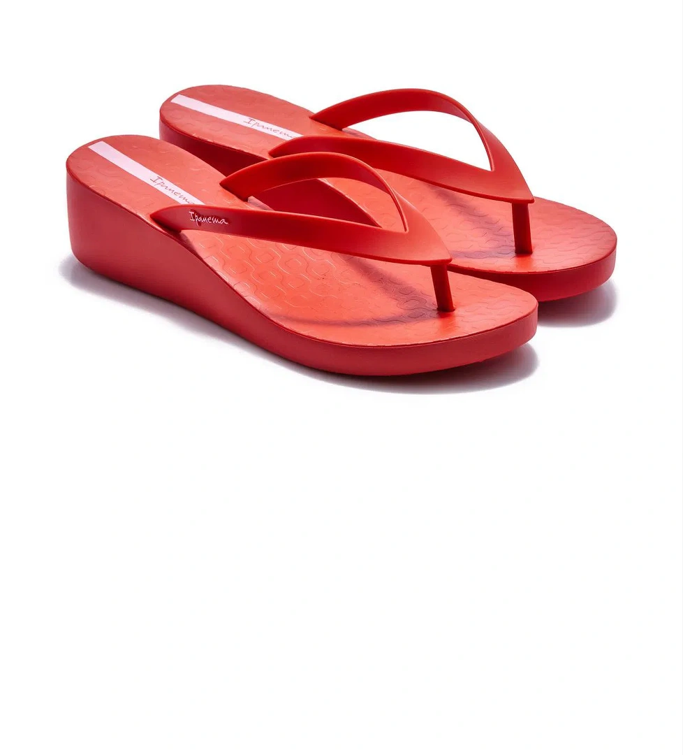 Selfie Kadın Parmak Arası Terlik Kırmızı 35/42 - Görsel 1