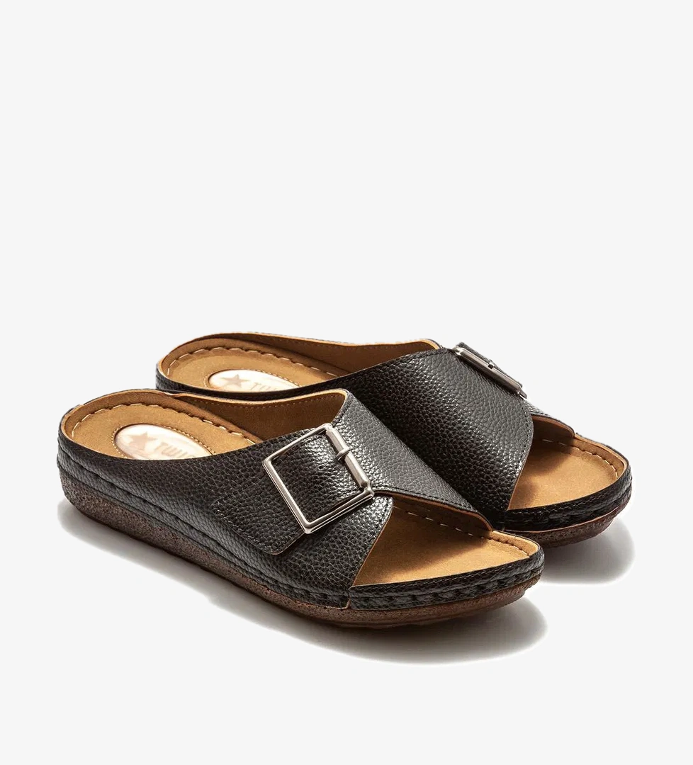 Twigy Soli Kadın Terlik Siyah 36/40 model görseli