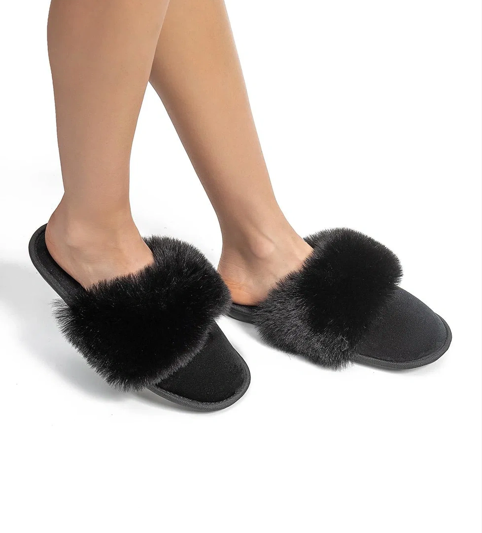 Twigy Margo Kadın Ev Terliği Siyah 36/41 model görseli