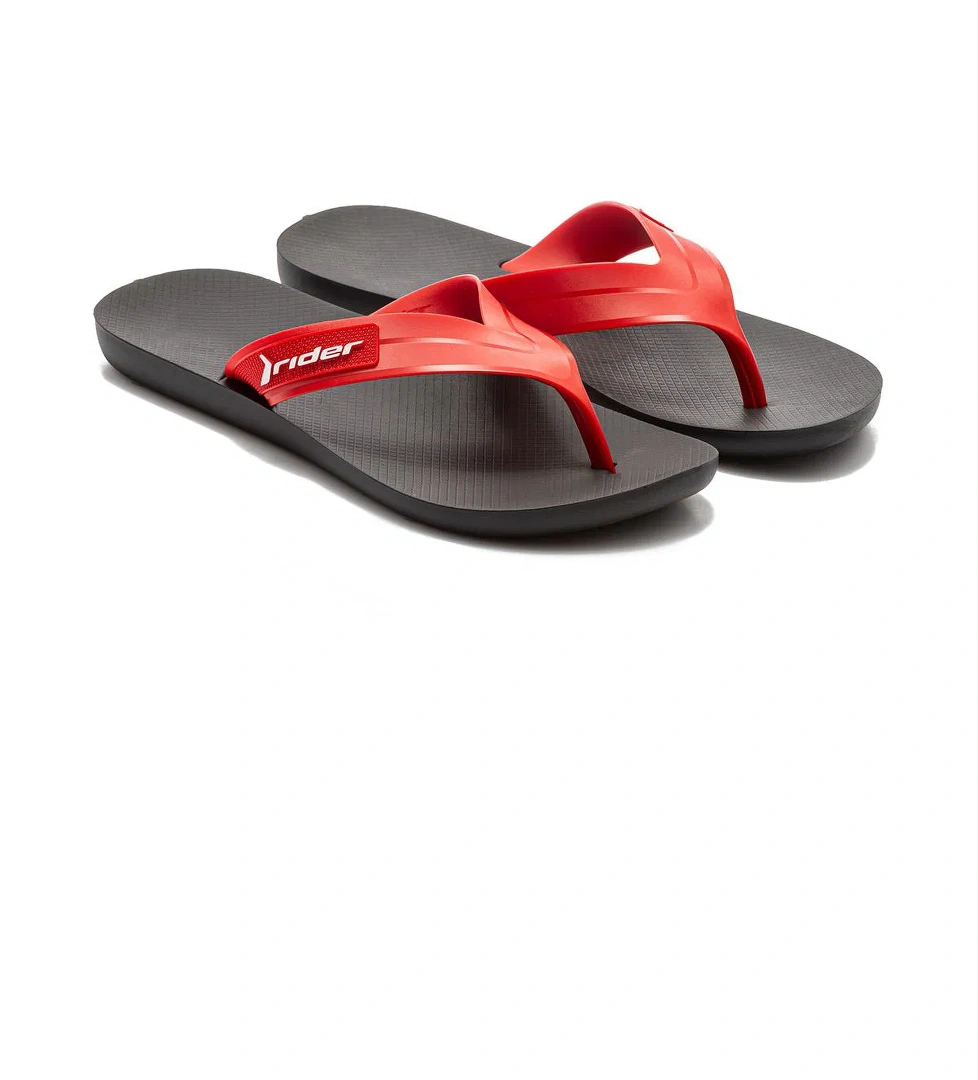 Strıke Erkek Parmak Arası Terlik Siyah- Kırmızı  39/46 - Görsel 1