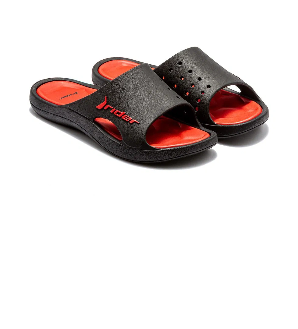 Bay Erkek Terlik Siyah-Kırmızı 39/46 - Görsel 1