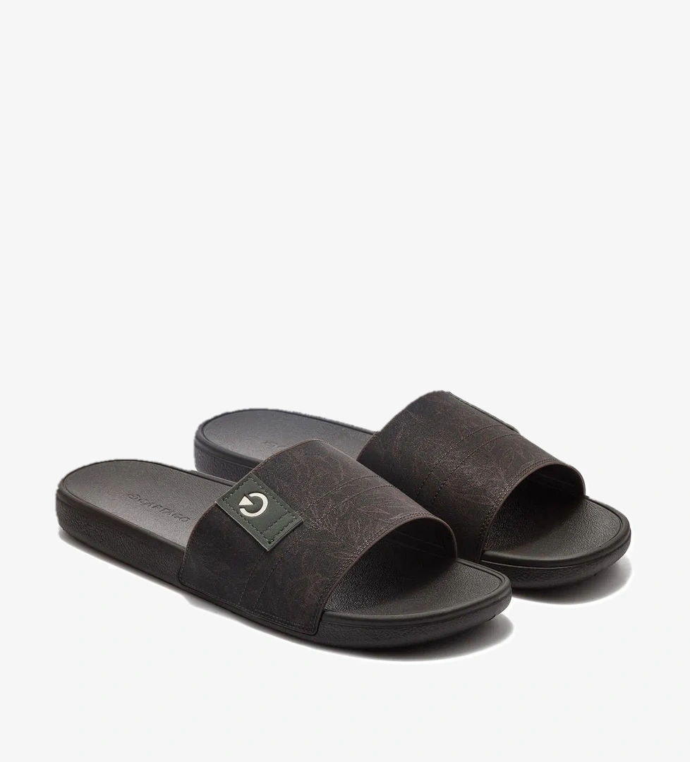 Dakar Slide Erkek Terlik Kahverengi 39/46 - Görsel 1