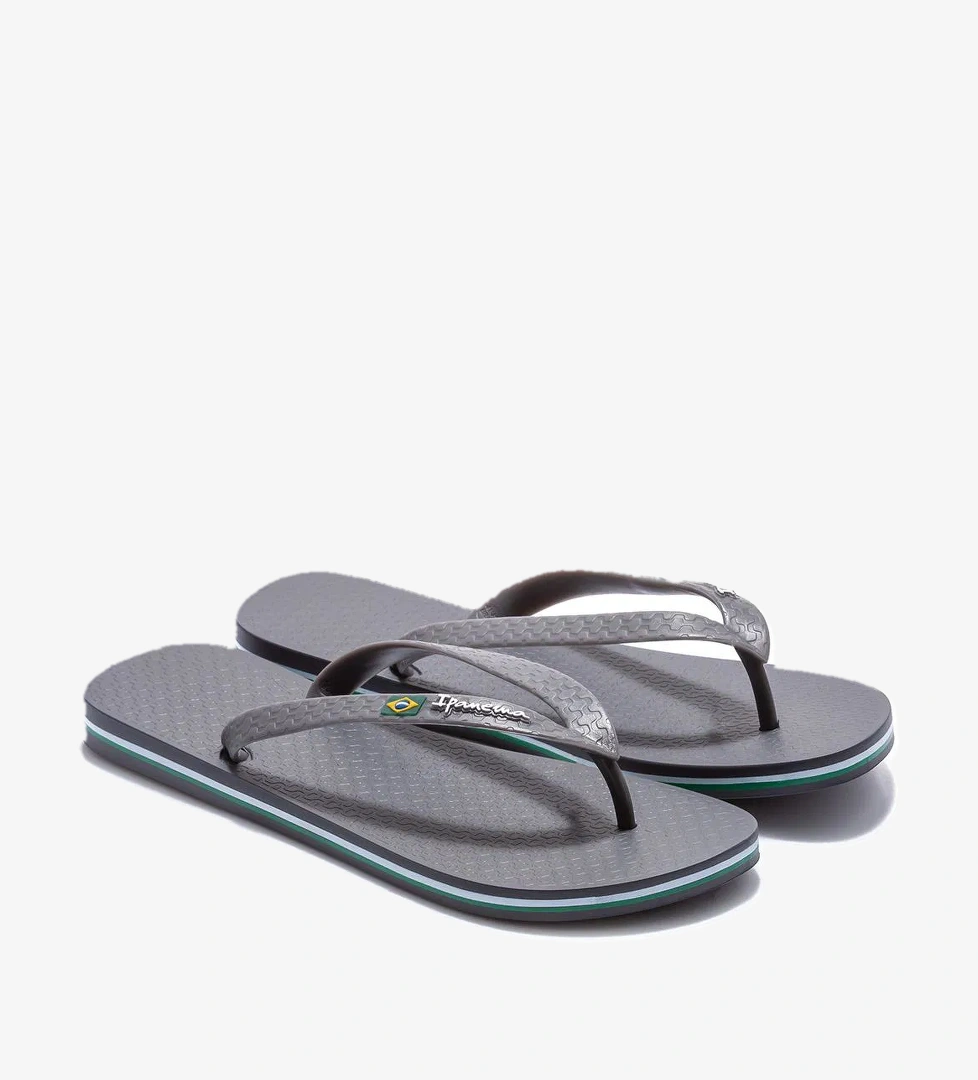 Clas Brazil Erkek Parmak Arası Terlik Gri 39/48 - Görsel 1