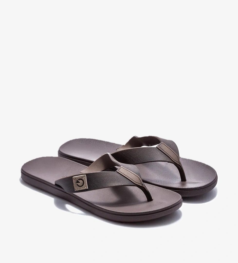 Cali Erkek Parmak Arası Terlik Kahverengi 39/46 - Görsel 1