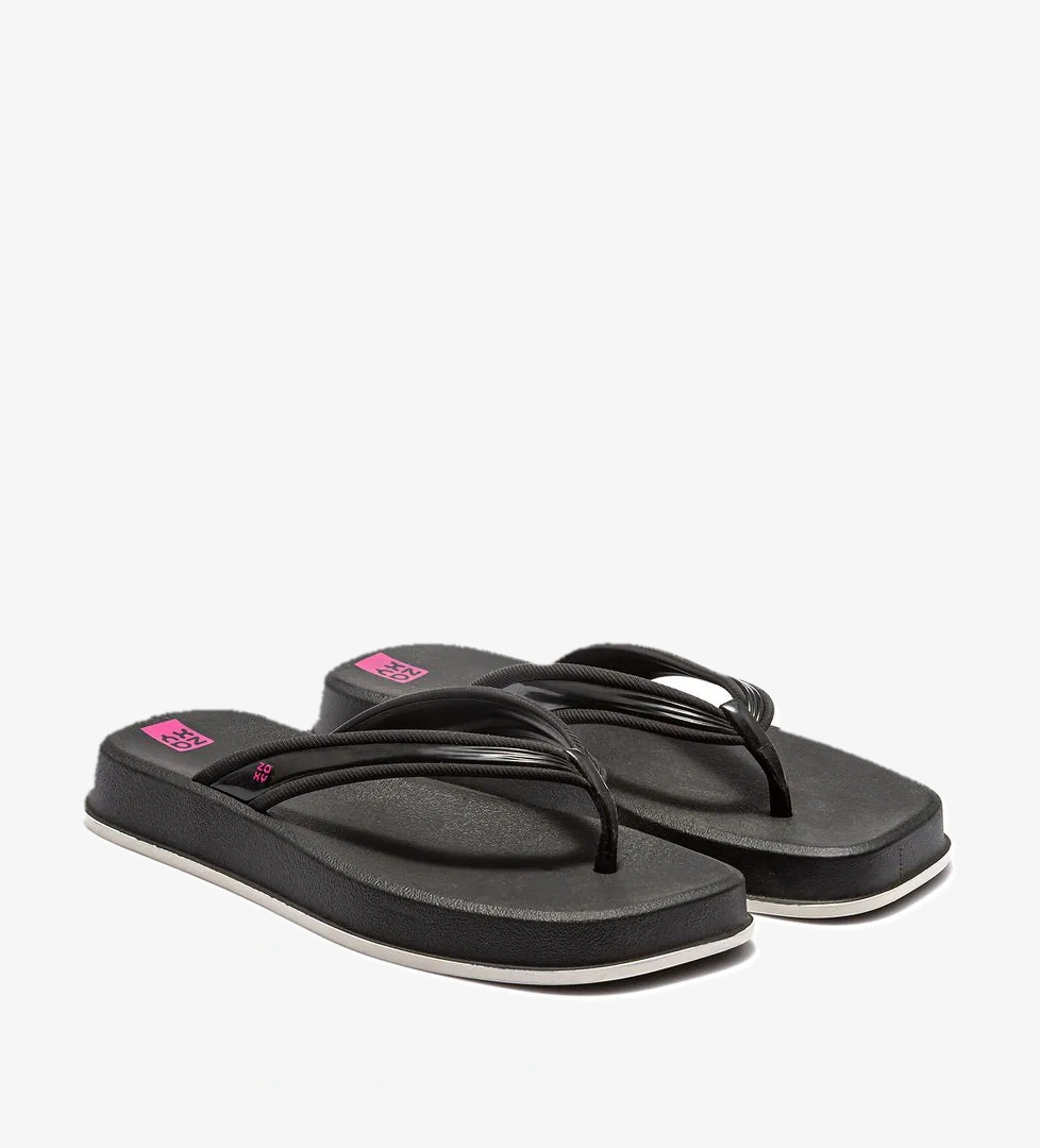 Zaxy Atemporal Flatform Kadın Parmak Arası Terlik Siyah 35/42 model görseli