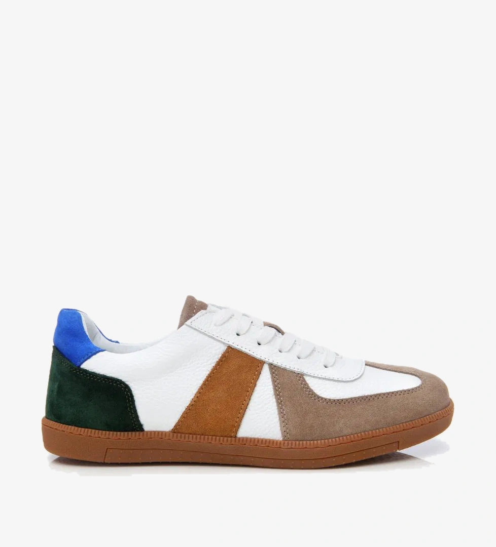 Erkek Süet Deri Vizon Spor Ayakkabı - Görsel 1