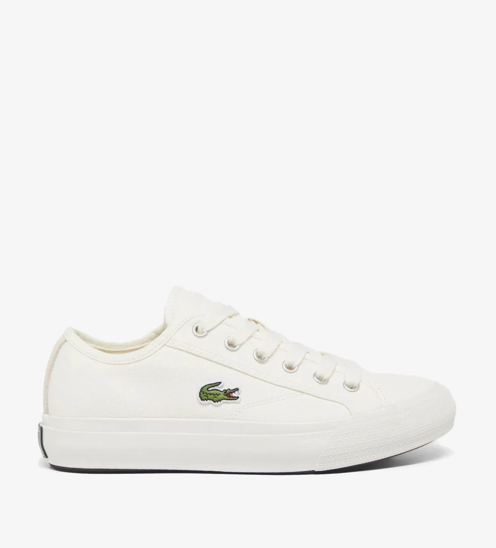 Lacoste Backcourt Kadın Krem Sneaker