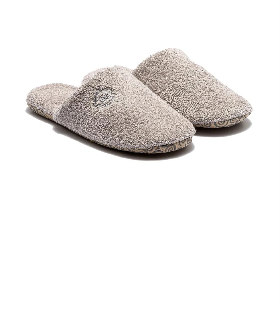 Twigy Havlu Kumaş Kadın, Garson Boy Banyo Terliği Gri 36/41 model görseli