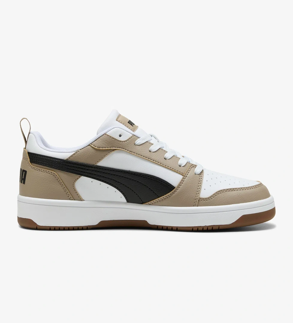 Puma Puma Rebound v6 Low Unisex Bej Spor Ayakkabı model görseli