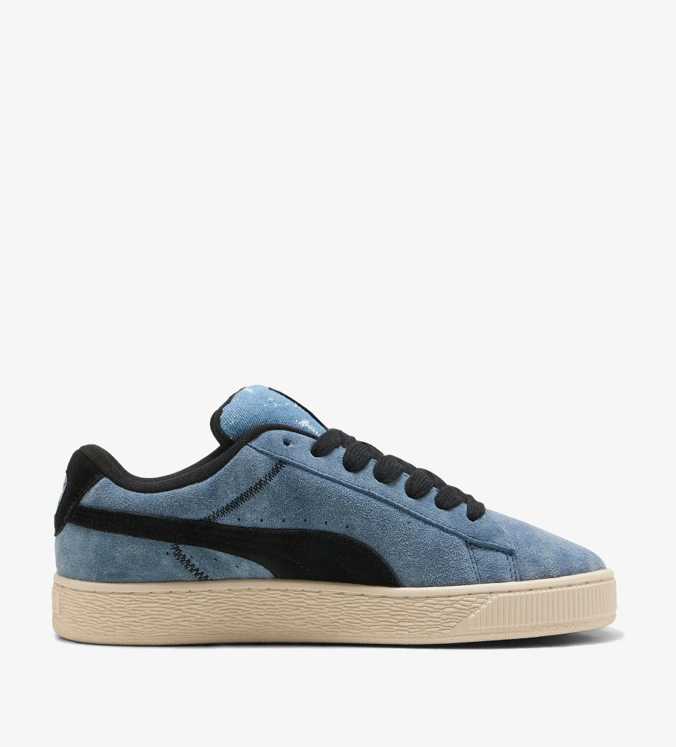 Puma Suede XL Thrive & Triumph Unisex Koyu Mavi Spor Ayakkabı - Görsel 1
