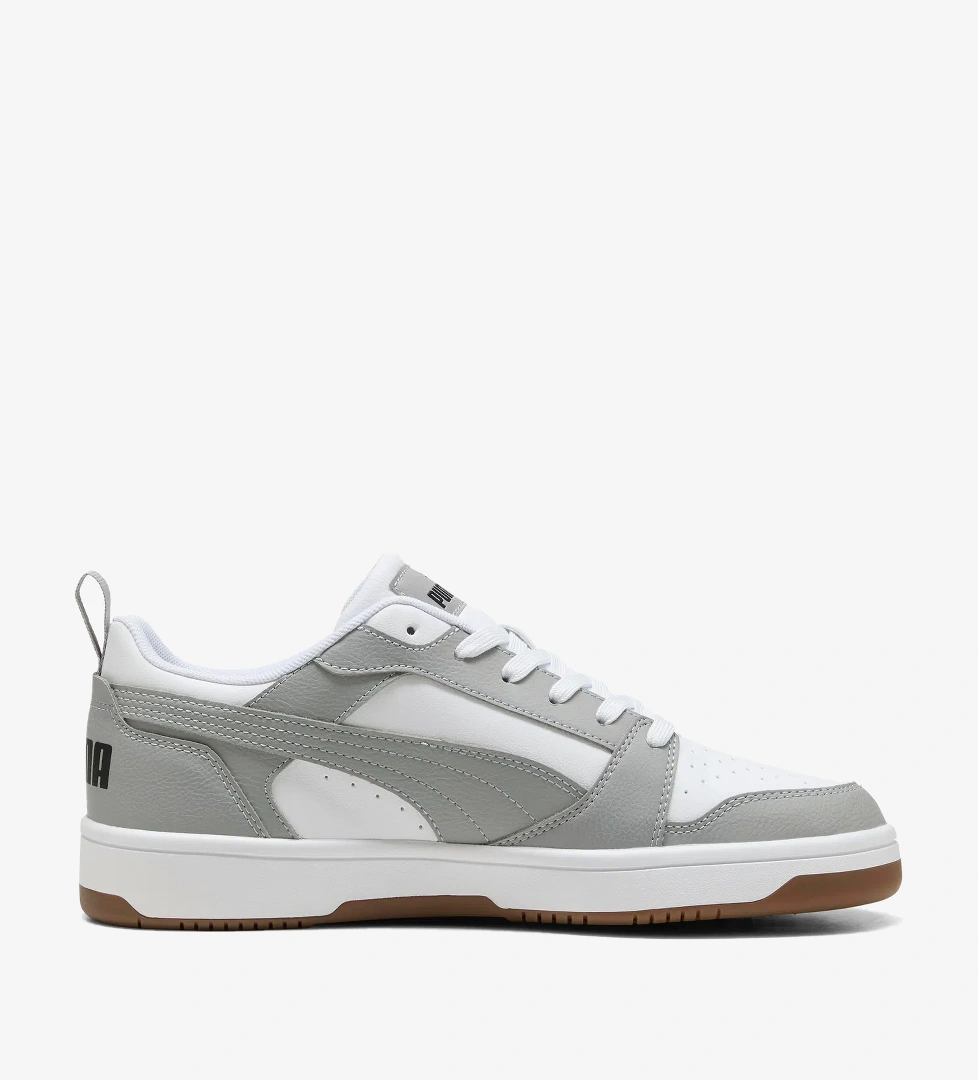 Puma Puma Rebound v6 Low Unisex Gri Spor Ayakkabı model görseli