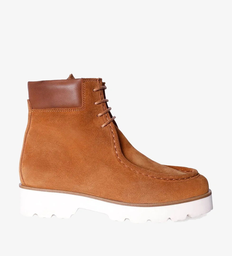 YARGICI Yumuşak Bağlı Deri Bot - Görsel 1