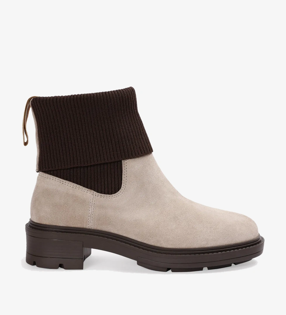 Yargıcı Yargıcı Bej YARGICI Triko Detaylı Bot | FashFed Bej - 1. görsel