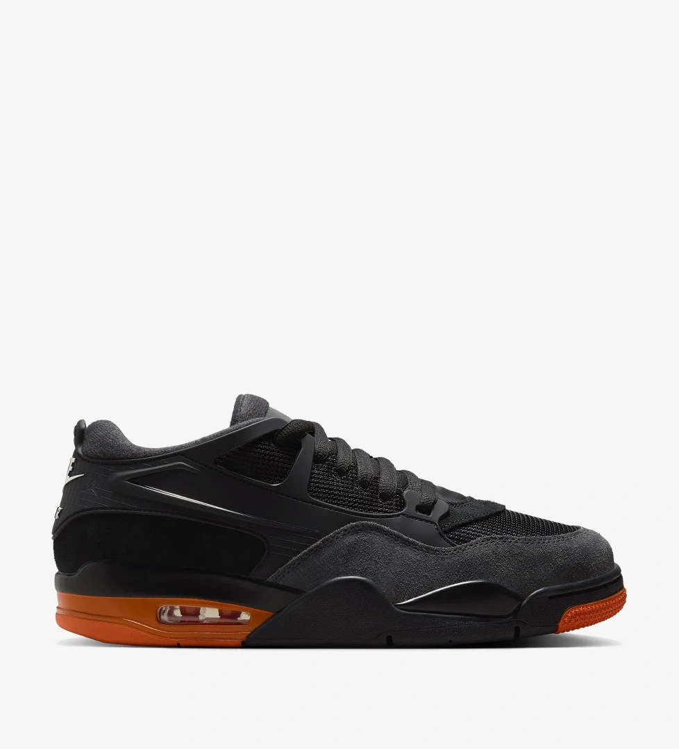 Jordan Air 4 RM Erkek Siyah Spor Ayakkabı - Görsel 1