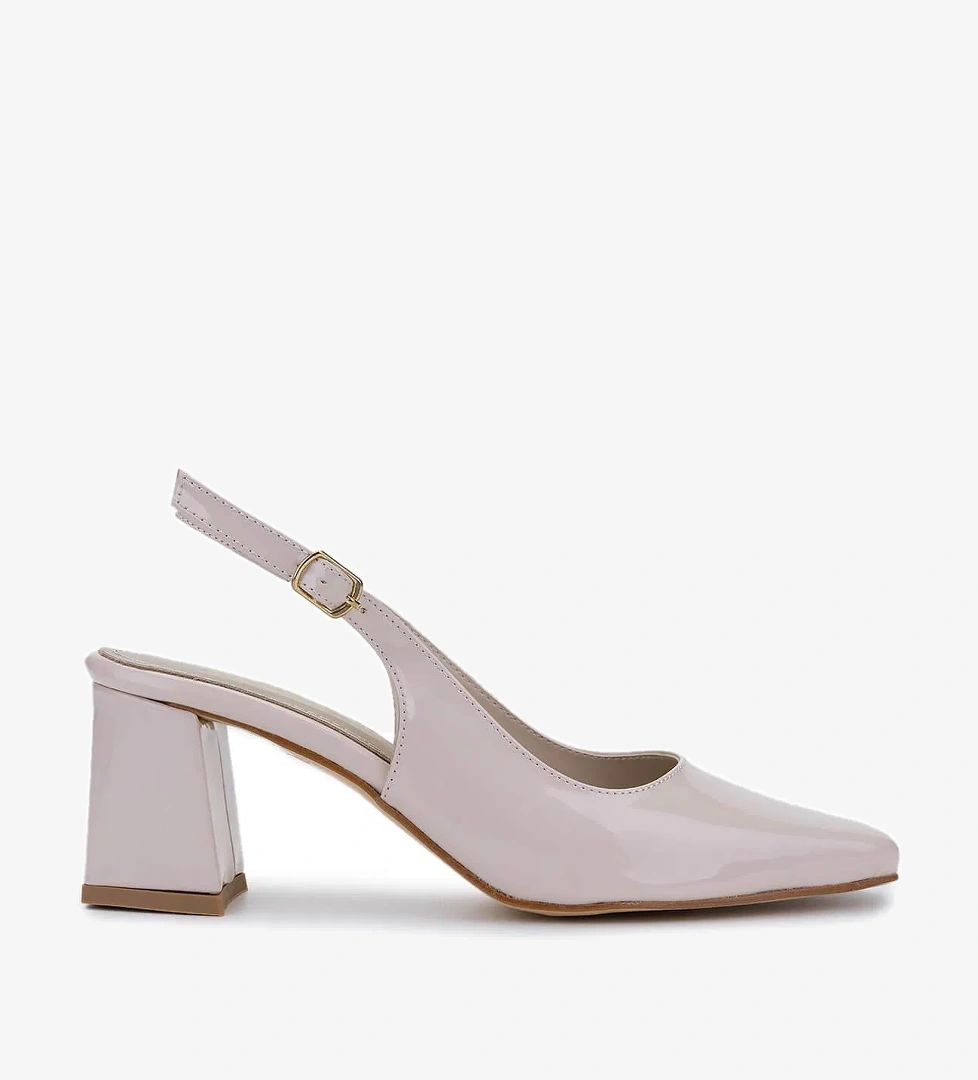 Tamer Tanca Tamer Tanca Kadın Vegan Bej Rugan Topuklu Ayakkabı model görseli