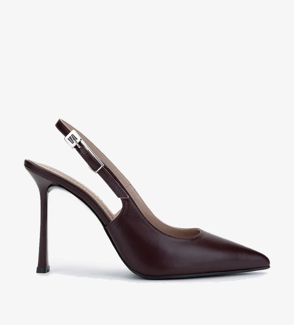 Valmenti Valmenti Kadın Bordo Topuklu Ayakkabı model görseli