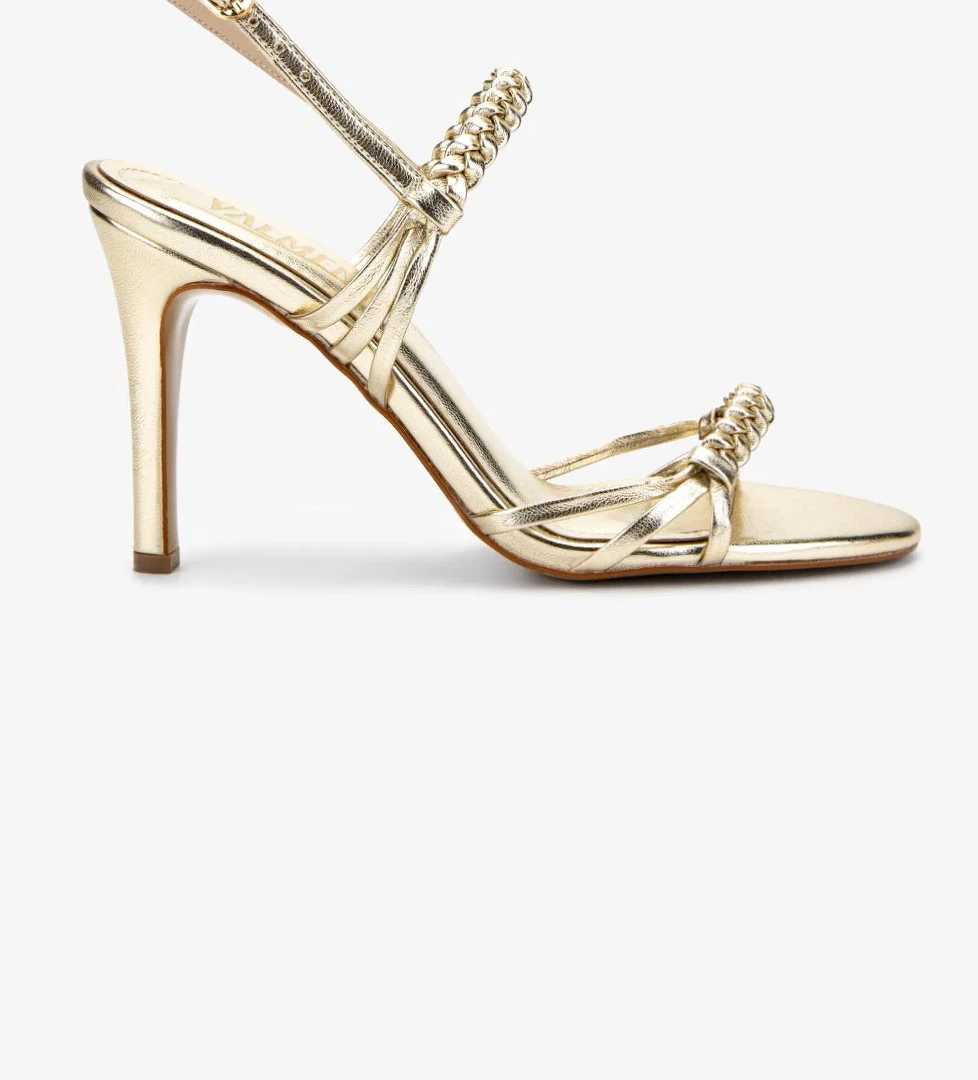 Valmenti Kadın Vegan Dore Abiye Ayakkabı - Görsel 1