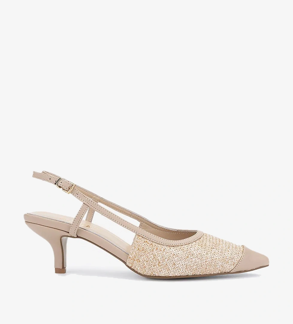 Valmenti Kadın Bej Topuklu Ayakkabı - Görsel 1