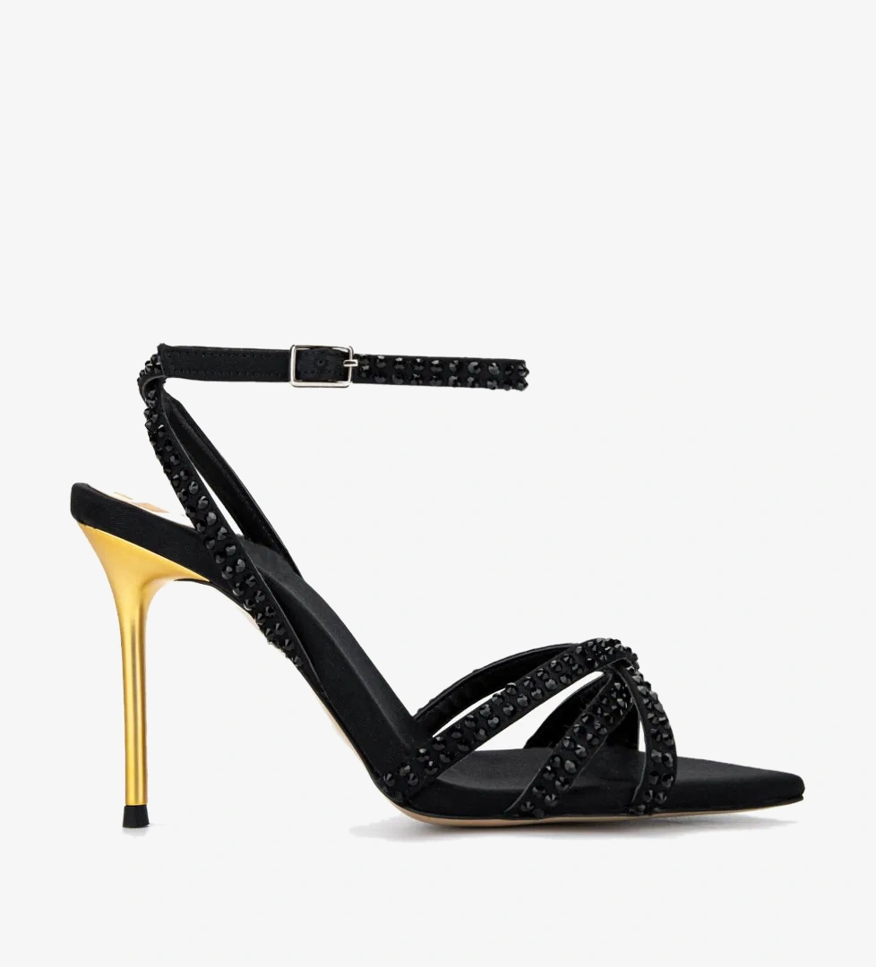 Valmenti Valmenti Kadın Siyah Topuklu Ayakkabı model görseli