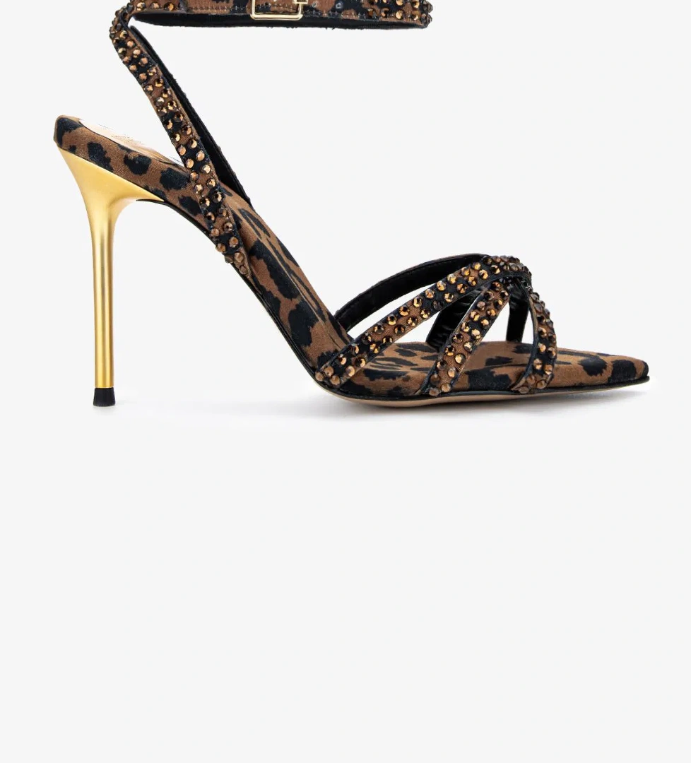 Valmenti Valmenti Kadın Leopar Topuklu Ayakkabı model görseli